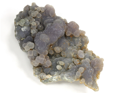 Халцедон фиолетовый виноградный, коллекционный образец, Индонезия (47*27*18 мм, 15,5 г) №35917