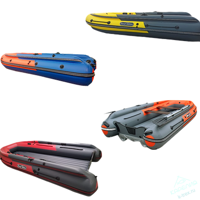 Лодка ПВХ Angler Reef Тритон S-Max 370FiND с интегрированным фальшбортом