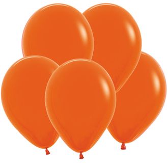Воздушный шар "Оранжевый" 30 см.