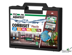 Набор из 5 тестов JBL Test Combi Set Plus Fe для измерения наиболее важных показателей воды в растительном аквариуме