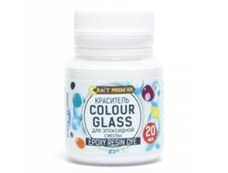 COLOUR GLASS Краситель для эпоксидных смол Белый 20 мл