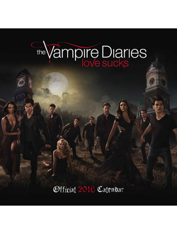Vampire Diaries Love Sucks Official Календарь 2016 ИНОСТРАННЫЕ ПЕРЕКИДНЫЕ КАЛЕНДАРИ 2016, Vampire Di