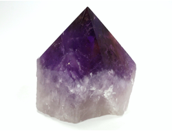 Аметист, аметрин, кристалл полированный со спиленным основанием (79*73*62 мм, 448 г) №37661