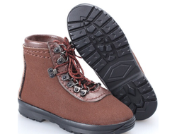 Ботинки коричневые 1/6 - (MA1003) - DID