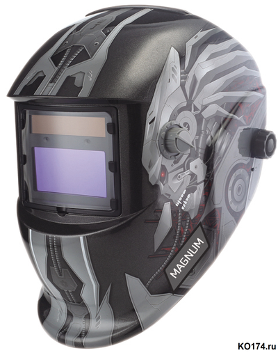 Маска сварщика хамелеон OPTIMA MAGNUM (T800) обзор 93х43
