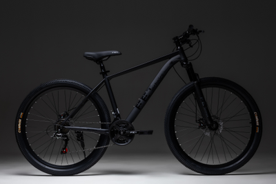 Велосипед FET technics 27,5" black (21 скорость, Shimano, дисковые тормоза)