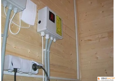 Электрика под ключ на даче в Подмосковье ИВАНМАСТЕР