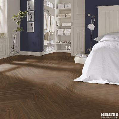 Паркетная доска Meister Орех Американский Классик 8924 HS500L