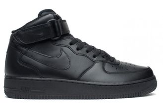 Nike Air Force 1 Mid Черные (36-45) Арт. 003MF