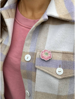 БРОШЬ "РАНУНКУЛЮС"