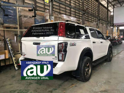 Кунг Саммитр В4 из оцинкованной стали на новый Исудзу Д-Макс 2021 в наличии на складе в ЕКБ!