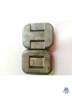 Груз поясной для дайвинга 3кг