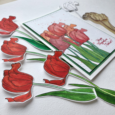 ФП штамп "Тюльпан"