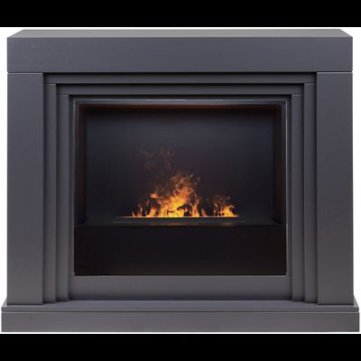 Электрокамин Нео GR с очагом 3D Cassette 630 Black Panel
