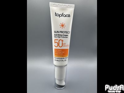 Topface Cолнцезащитный крем Sun Protect Anti Shine 50+ PT806 001, 30 мл