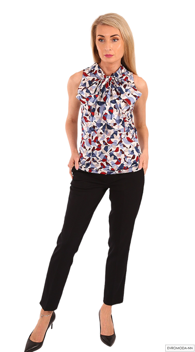 Блузка  с принтом Кэт (Акция)