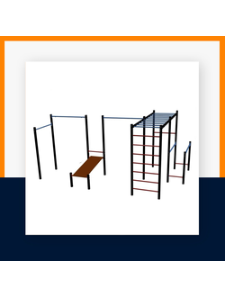 Спортивная площадка Workout W141