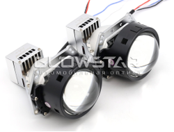 Билед модули Aozoom A4+ 2024 3.0 дюйма, 2 чипа, 5500K, 12V, 58W/67W, крепление 3R (комплект, 2шт)
