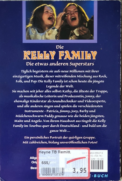 Die Kelly Family und ihre Erfolge Book Иностранные книги о музыке, Intpressshop