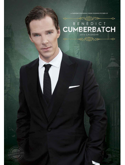 Benedict Cumberbatch Календарь 2016 ИНОСТРАННЫЕ ПЕРЕКИДНЫЕ КАЛЕНДАРИ 2016, Benedict Cumberbatch CALE