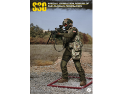ПРЕДЗАКАЗ - Пулеметчик ССО РФ - Коллекционная ФИГУРКА 1/6 scale Special Operation Forces of The Russian Federation (SSO) (26075B) - Easy&Simple ?ЦЕНА: 26300 РУБ.?