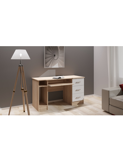 Стол письменный ПКС-4 Дуб сонома (Памир)