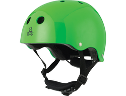 Купить защитный шлем Triple Eight LIL 8 KIDS (Neon Green Glossy) в Иркутске