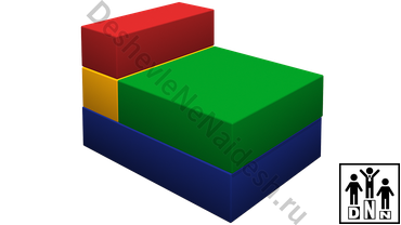 Детская мебель «Кресло раскладное»