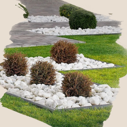 Белый камень для сада