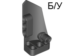 ! Б/У - Technic, Panel Fairing # 3 Small Smooth Long, Side A, Black (64683 / 4541924) - Б/У