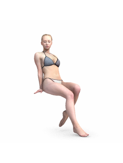 пляж Женщина Tilda 0213