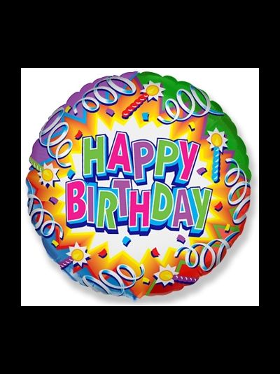 Круг, С Днём Рождения, свечи