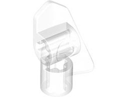 Technic, Panel Fairing # 7 Very Small Smooth Short, Side A, Trans-Clear (2387 6510993)