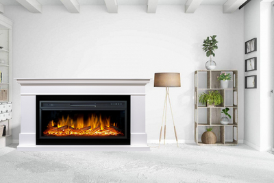 Линейный камин California Vision 42 LOG LED