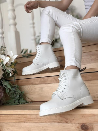 Dr Martens 1460 White Smooth