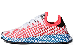 Adidas Deerupt Runner Sol Red Blue Bir