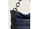 (АРТИКУЛ: 10101/1) СУМКА ЖЕНСКАЯ, БОЛЬШАЯ, НАТУРАЛЬНАЯ КОЖА, ТЕМНО-СИНЯЯ, ЧЕРЕЗ ПЛЕЧО