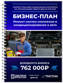 Бизнес-план для соцконтракта: Ремонт систем отопления и кондиционирования
