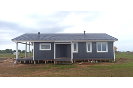 Каркасный дом 8,5х14 Троица