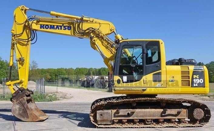 японский экскаватор Komatsu , уплотнения для гидроцилиндра подъёма стрелы