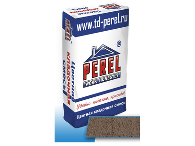 Цветной кладочный раствор Perel SL (Перел) светло-коричневый, 50кг