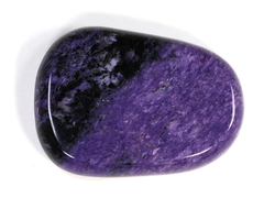 Чароит, полировка плоская, Якутия (45*32*9 мм, 28 г) №24935