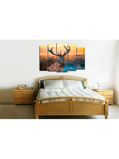 Модульная картина &quot;Взгляд животного&quot;