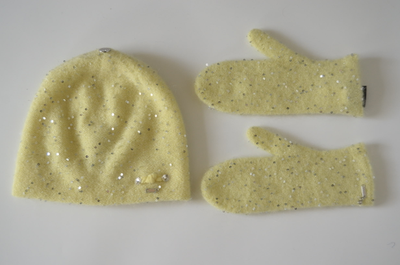 Шапка и варежки Италия Vizio