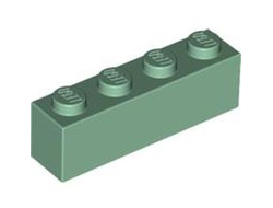 Brick 1 x 4, Sand Green (3010 / 4153765 / 4517378 / 4517505 / 4521947)