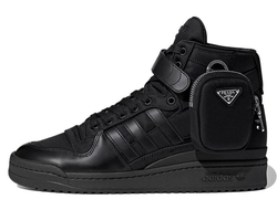 Prada x Adidas Forum High Triple Black