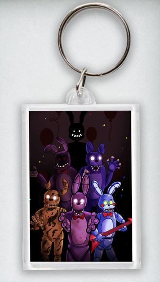 Брелок акриловый по игре Five Nights at Freddy’s , Пять ночей у Фредди № 9