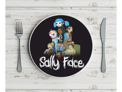 Тарелка Sally Face, Салли Фейс №12