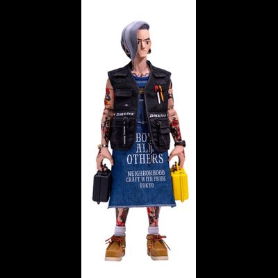 Татуировщик, тату-мастер - Коллекционная фигурка 1/6 Tattoo Artist - trickyMan12