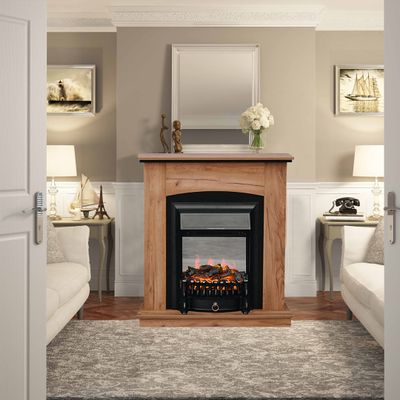 Электрокамин Barcelona DN-T с очагом Fobos